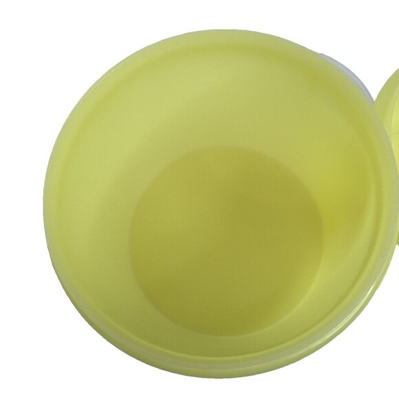 Vintage TUPPERWARE Yellow Storing Containers/ Canister Set #263 &264 With Lids - Picture 7 of 12